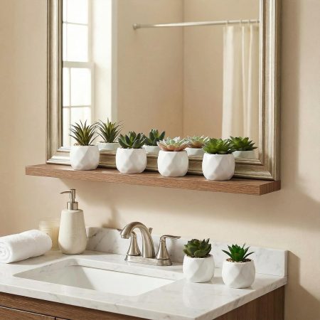 Mini Assorted Green Artificial Succulents